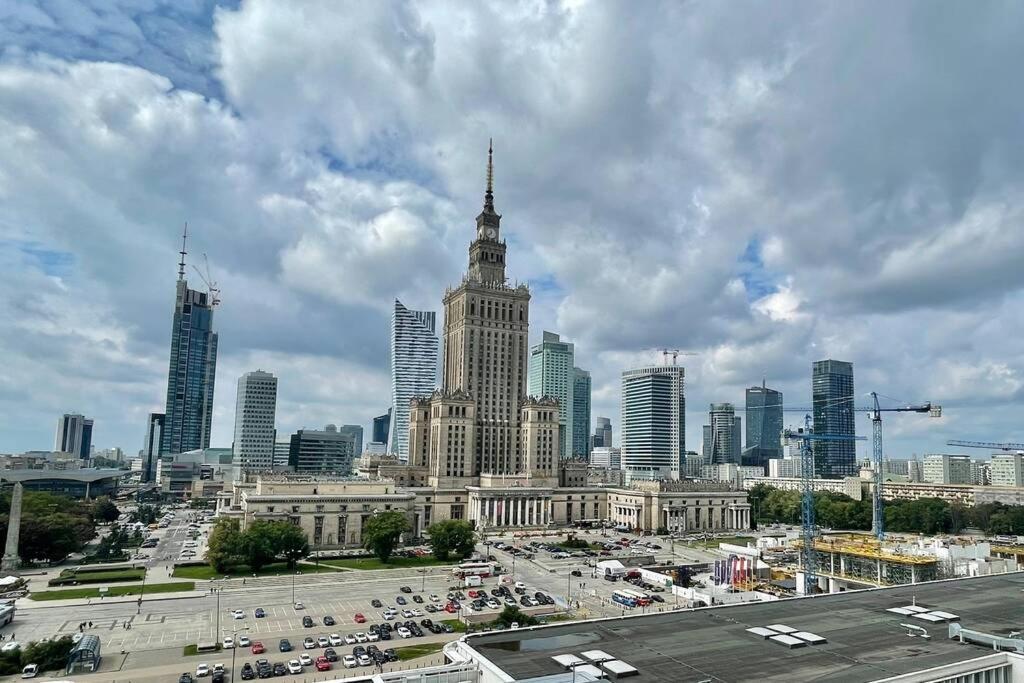 Sawa Apartment 2Xmetro Wifi 500 Mbs 50'Tv Netflix Hbo Appletv+ Varsovia Exterior foto