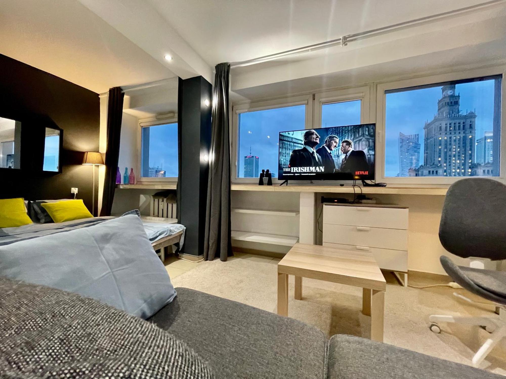 Sawa Apartment 2Xmetro Wifi 500 Mbs 50'Tv Netflix Hbo Appletv+ Varsovia Exterior foto
